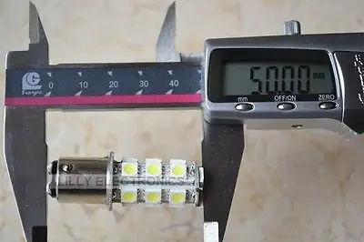 

2x1157 BAY15D 18 SMD Светодиодные Автомобильные стоп светильник лы, белые