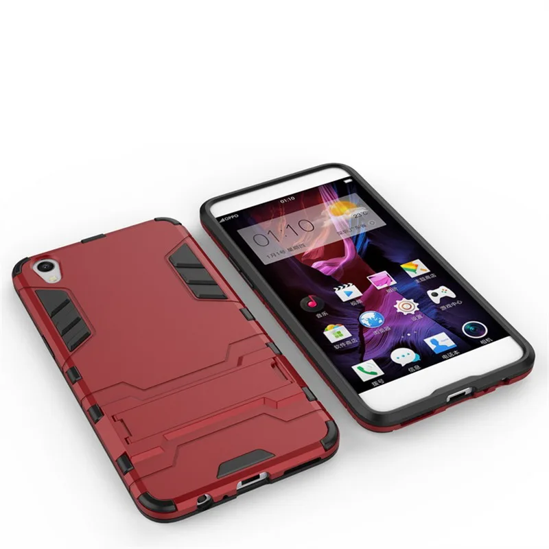 Kickstand Чехол для motolora R9 R9PLUS Люксовый Бренд Телефон Случаях PC + TPU Игры Гладкий Стенд