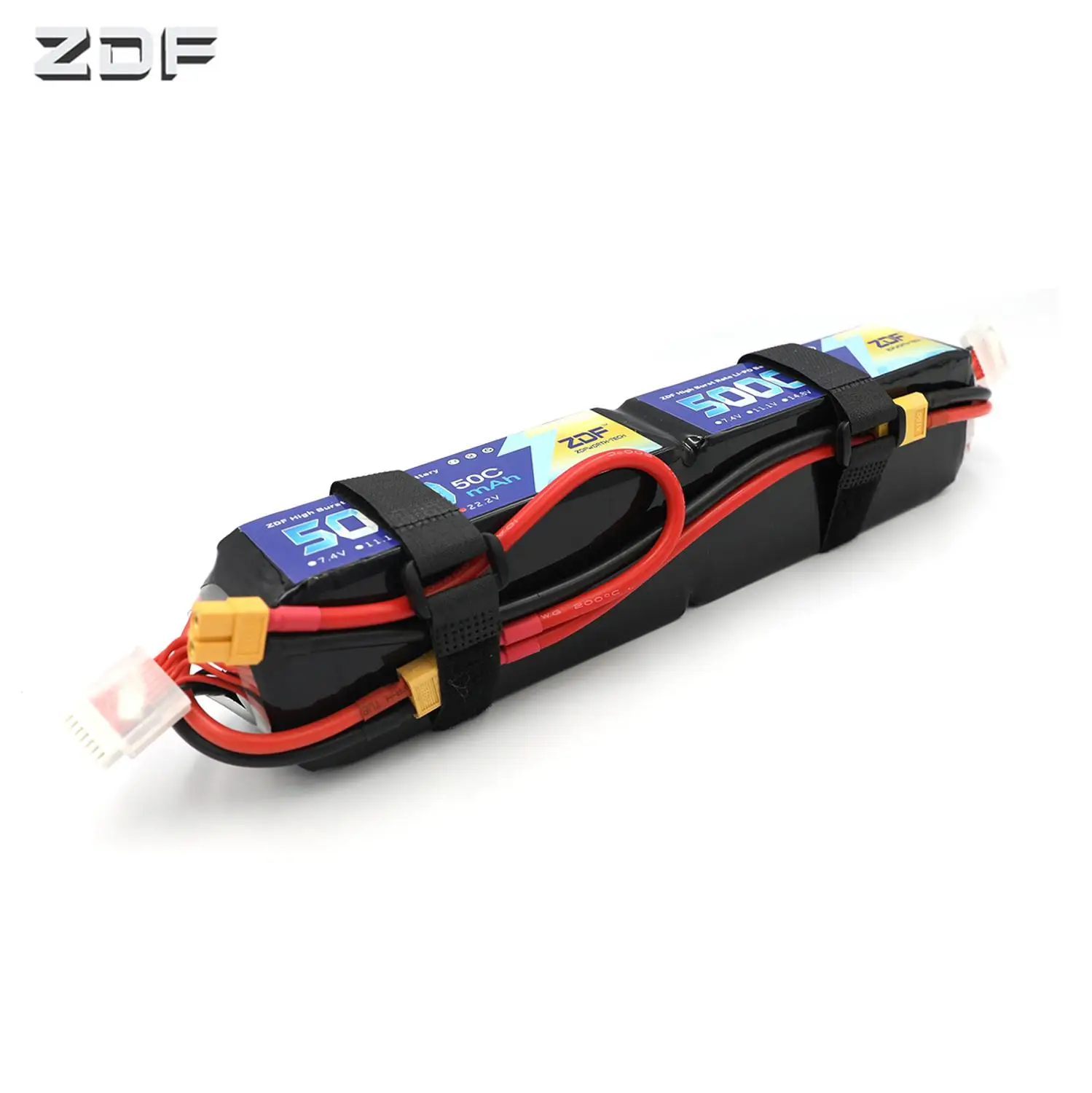 ZDF RC Lipo 12S аккумулятор 44 4 в 5000 мАч 50C Burst 100C для вертолета радиоуправляемая модель