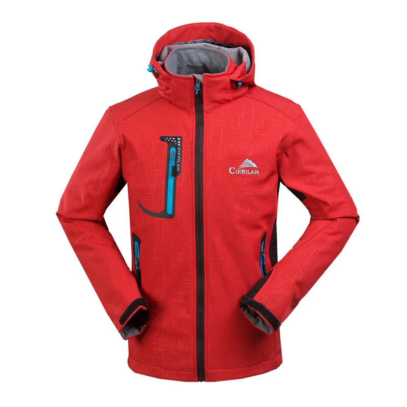 Мужская водонепроницаемая куртка на флисе с защитой от ветра|hiking jackets|thermal