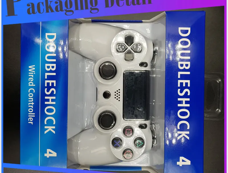 Проводной игровой контроллер для PS4 DualShock Вибрационный джойстик геймпады, совместимые с playstation 4