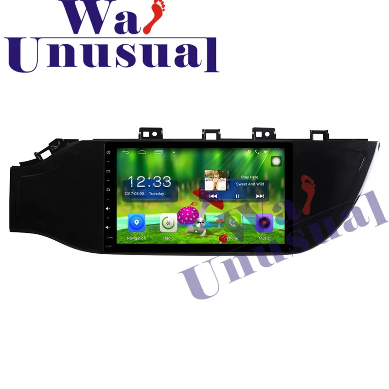 Бесплатная доставка 9 дюймов Android 6 0 GPS-навигация для Kia K2 2017 мультимедийный плеер с