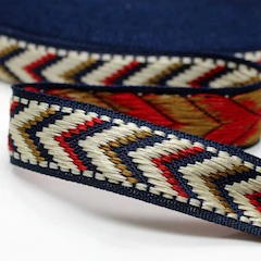 Вышивка этническое жаккардовое плетение тканая лента кружевная Лента отделка 2,3 см Племенной Бохо DIY сумка для одежды подарок-аксессуар родная zakka sew - Цвет: multi as photo