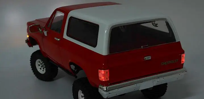 Система светодиодных фонарей для грузовика Chevy Blazer RC4DW Crawler комплект поиска