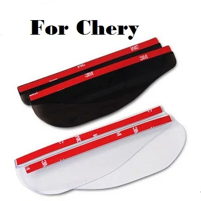 Car Mirror rain eyebrow storm blocked shield sticker For Chery Amulet Arrizo 7 Bonus CrossEastar Eastar Fora IndiS Kimo |