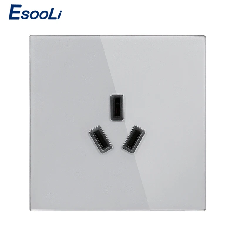 Esooli 3 полюса AU стандарт кондиционера настенная стеклянная панель электрическая