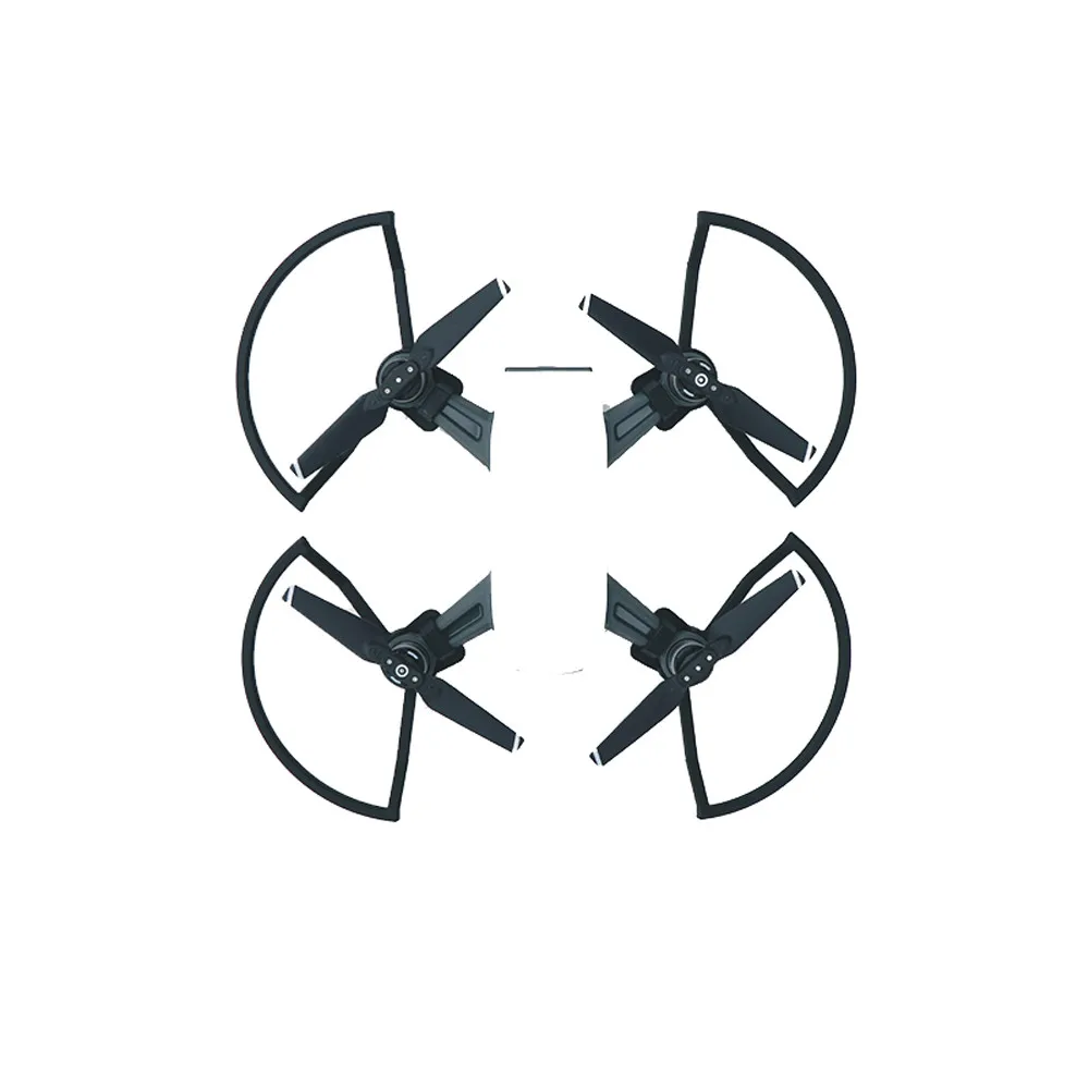 4 шт. реквизит Пропеллер гвардии Бампер Лезвие Крушение протектор для DJI Spark Drone 20 м Прямая