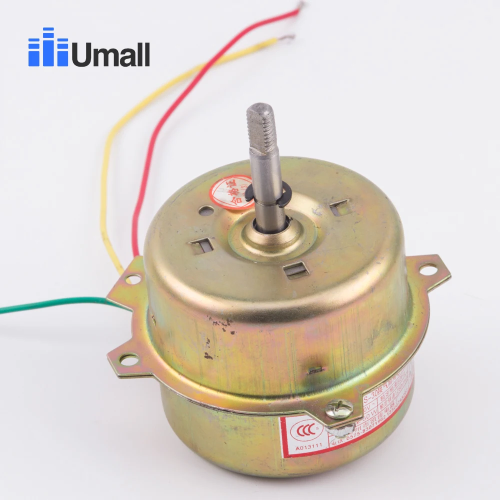 

3 провода, двигатель вытяжного вентилятора для ванной комнаты 220 В 50 Гц 50 Вт 1250 об/мин, для дома, теплицы, вентиляции, туалета, электродвигателя