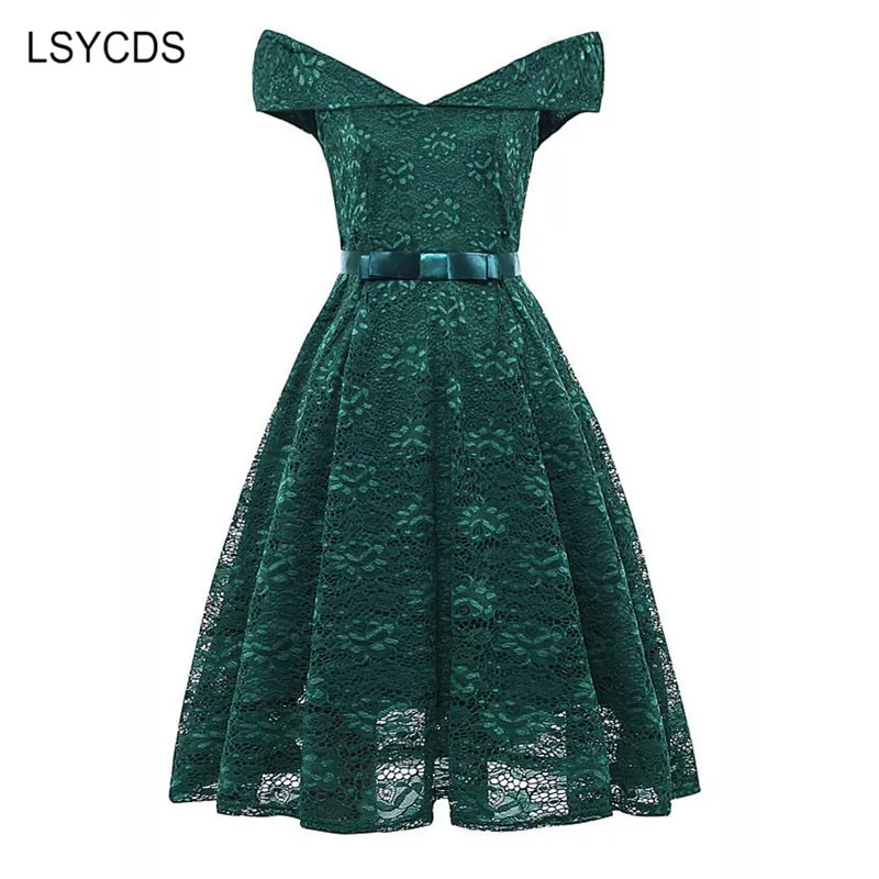 Женское кружевное платье винтажное повседневное вечернее большого размера 2020 |