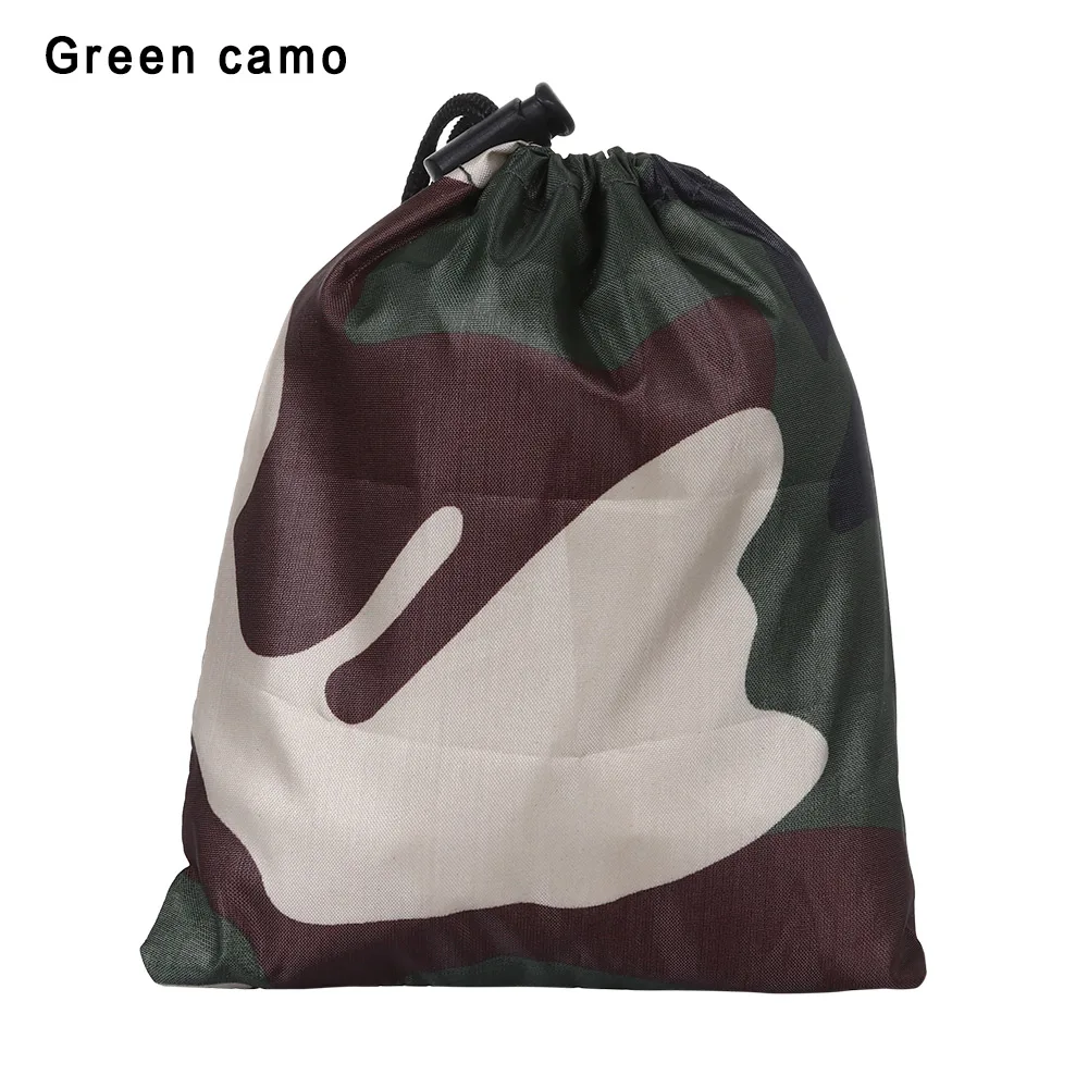 Green Camo 1 шт многоцветная дорожная сумка-Органайзер, рюкзак, дождевик, портативный водонепроницаемый, защита от пыли, защита от УФ, камуфляж, подходит для 20-80L - Цвет: Green Camo