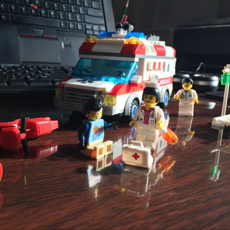 Enlighten модели Здание игрушка Совместимость с LEGO Лего Legos Конструктор E1118 328 блок