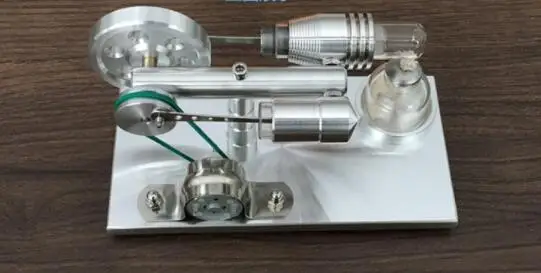 mini Stirling engine  combustion engine steam engine model Physics Educational Toy Teaching Resources Science Experiment Kit