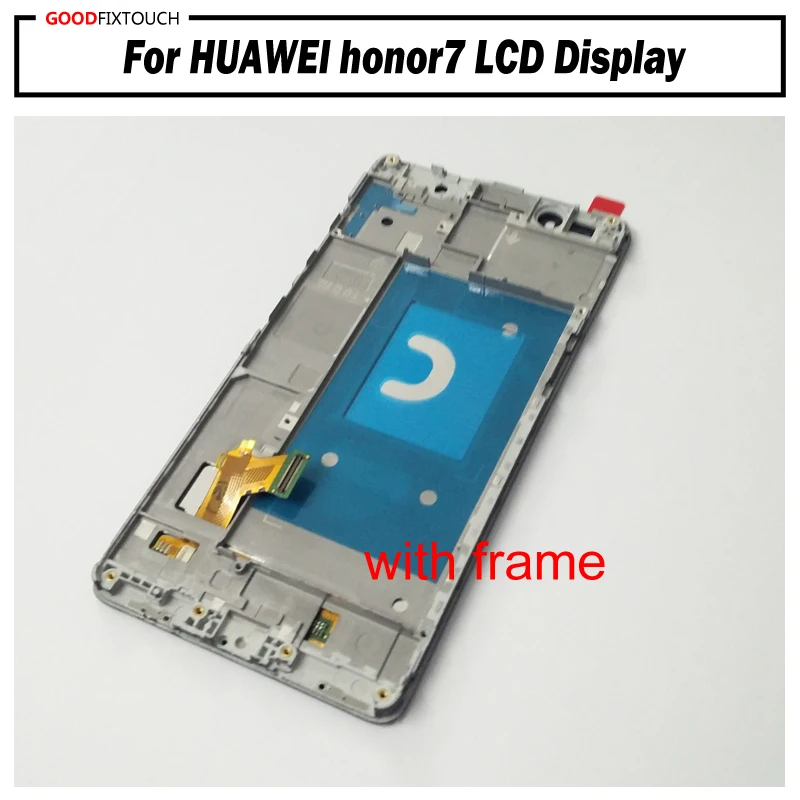 ЖК дисплей для HUAWEI honor7 с дигитайзером хороший сенсорный экран в сборе сменная