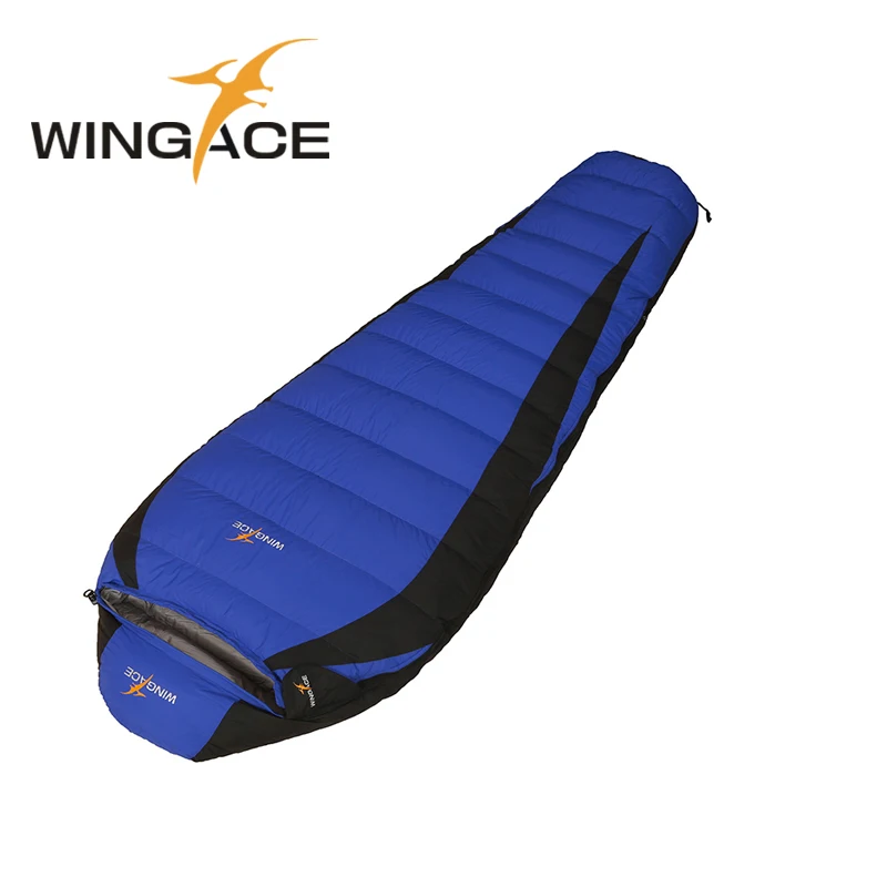 WINGACE портативный спальный мешок для мумии с гусиным пухом 600 г Сверхлегкий