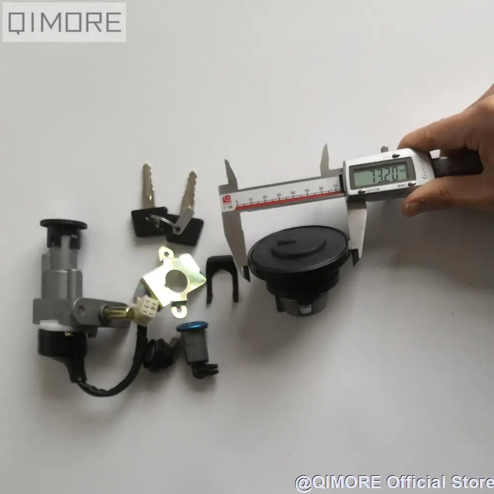 Набор замков зажигания для скутеры QJ B08 Keeway F-act Focus RY8 RX6 Vento Triton CPI Hussar Vmoto Monza JP50 Stels Tactic