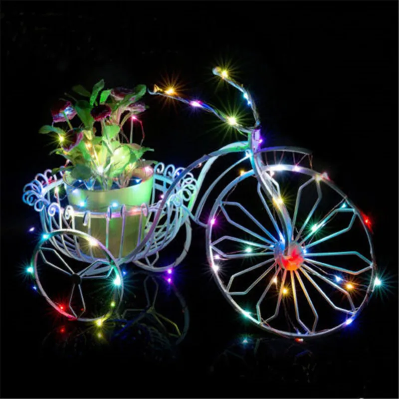 

BHomify 2M 20 LED String Lights LED Battery for Xmas Garland Party Wedding Decoration Christmas Flasher Fairy Lights