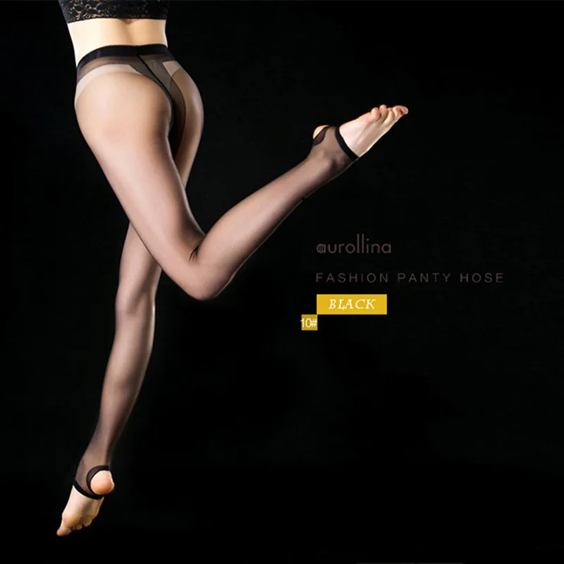 

Black Pantyhose Sheer To Waist Stirrup Sexy Ladies Tights Pantyhose Women Lace Tights Warm Tights Footless Tights Transparent