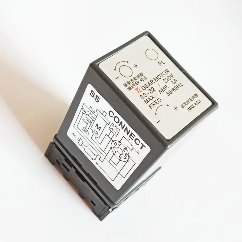 

1Pc Motor Speed Controller AC 220V 50HZ Corotation Reverse Option LED indicator