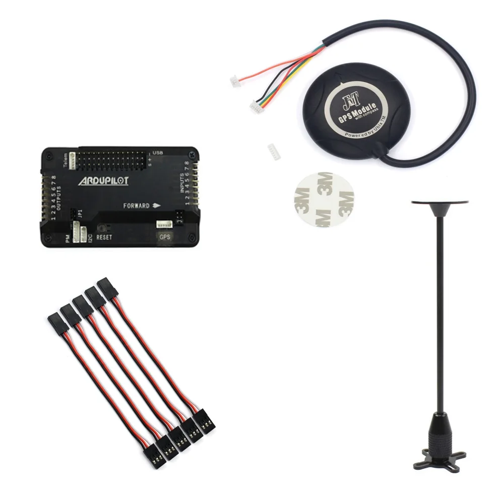 DIY Квадрокоптер 2 4 GHz Aixs Радиоуправляемый Дрон ARF APM2.8 M7N GPS 630 мм рама из углеродного