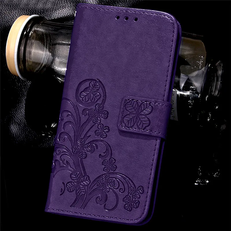 Purple Для чехла Cubot Note S 5,5 ''Cubot Dinosaur чехол, Роскошный кожаный бумажник, флип-чехол, кожаный чехол для Cubot Note S/Cubot Dinosaur - Цвет: Purple