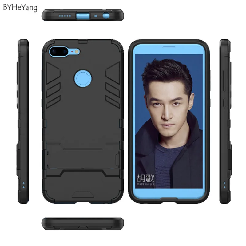BYHeYang полный Чехол для Huawei honor 9 lite чехол с подставкой ударопрочный защитный