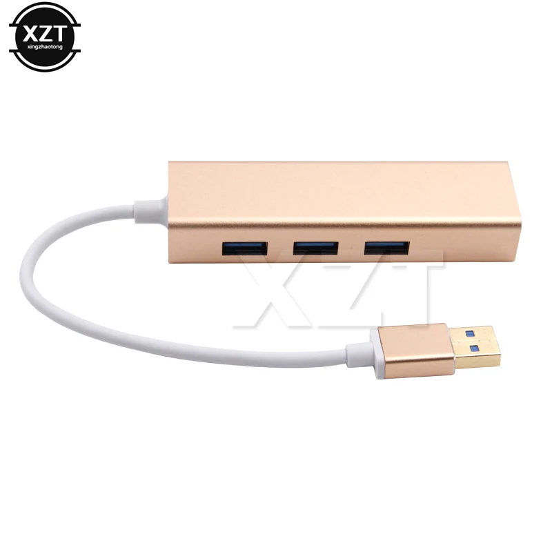 USB-адаптер Gigabit Ethernet с 3 портами USB 0 Rj45 10/100/1000 м | Компьютеры и офис