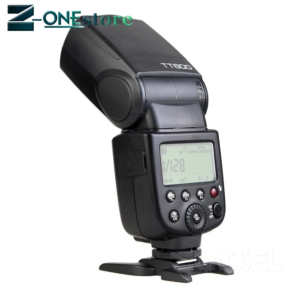 Беспроводная ЖК панель Godox TT600 2 4G GN60 для фотоаппаратов Canon Nikon Pentax Olympus