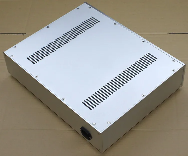 

DIY AMP 430*92*340mm WA52 Full aluminum amplifier chassis / Pre-amplifier / Tube amp amplifier / AMP Enclosure / case / DIY box