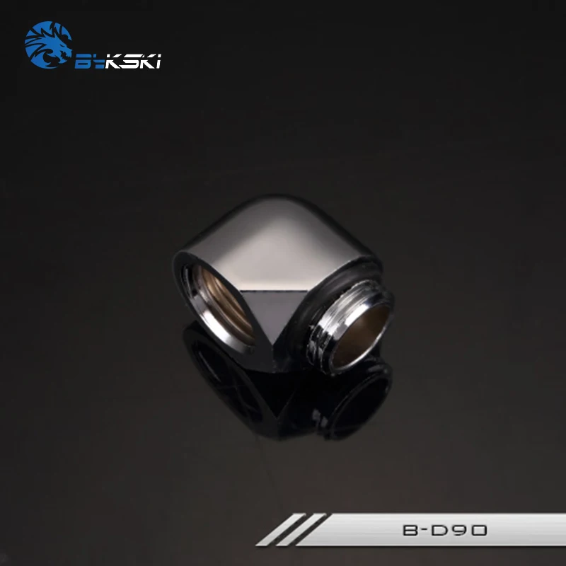 Bykski B D90 Адаптер для крепления на 90 градусов с резьбой G1/4 &quotдля водяного