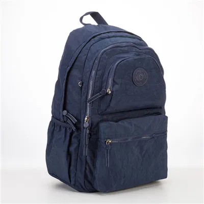 dark blue TEGAOTE женский рюкзак для девочек-подростков Mochila Feminina, школьная сумка, рюкзак из нейлона, водонепроницаемый повседневный рюкзак для ноутбука, женский рюкзак - Цвет: dark blue