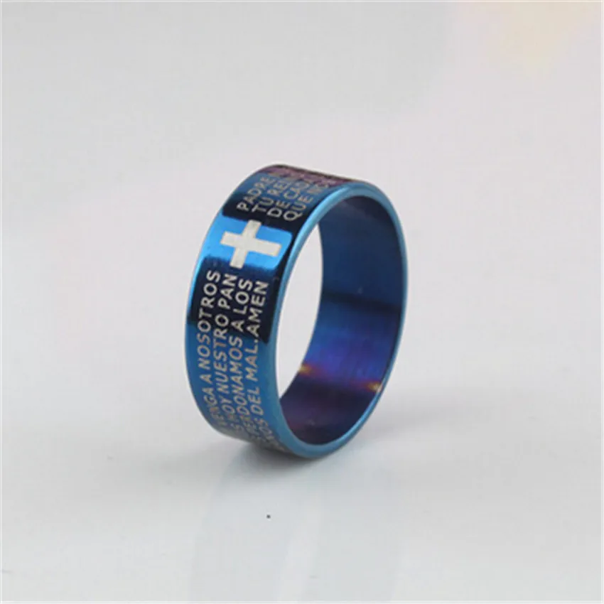 Мужские кольца на палец из нержавеющей стали в стиле панк новой моды 2017 |