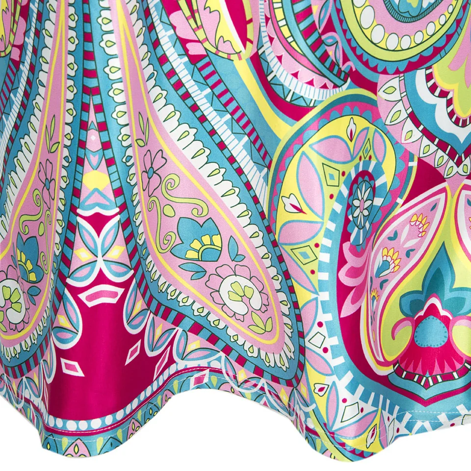 Dresses One-Shoulder Ethnic Summer Beach Dress 2019 New Sexy Slim Flare Sleeve Large Swing Mini Floral Print Women | Женская одежда