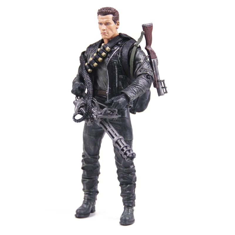 Экшн фигурка Terminator 2 T 800 Endskeleton масштаб 1/8 окрашенная Pescadero Escape & больница из ПВХ|action
