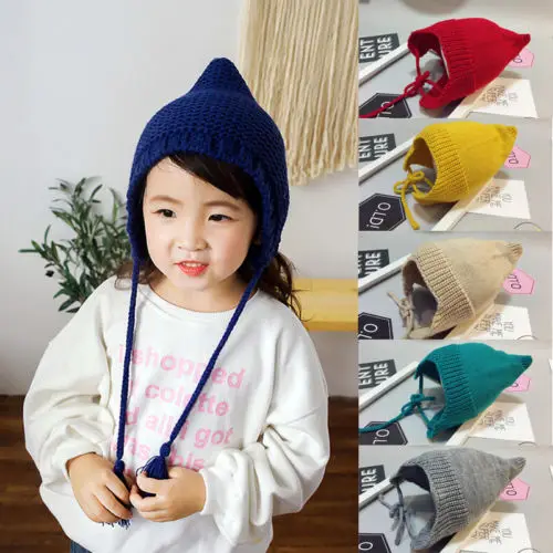 2018 Autumn Winter Cute Toddler Kids Girl&ampBoy Baby Infant Warm Crochet Knit Hat Beanie Cap | Детская одежда и обувь
