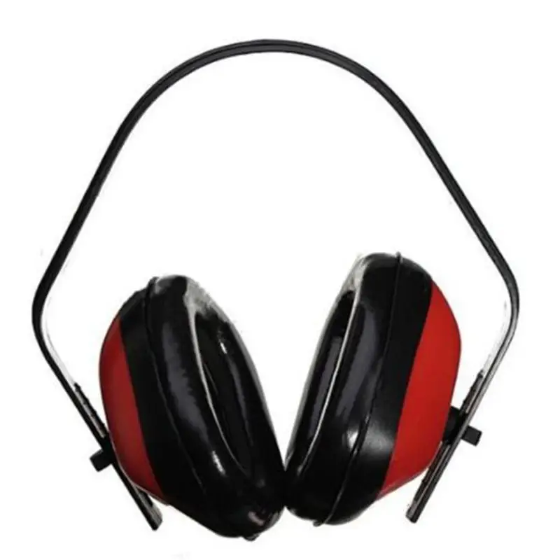 

Soft Foam Ear Muff Hearing Protection For Shooting Hunting Loud Noise Reduction Red