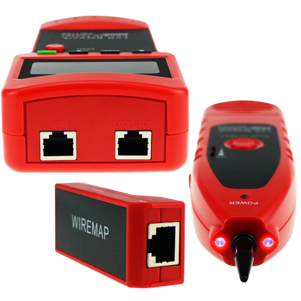 Сетевой кабель LAN длина провода проверка линии 5E 6E коаксиальный RJ45 USB BNC