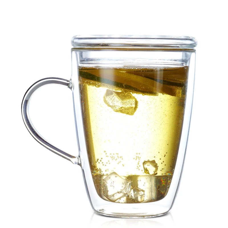 340 мл креативная прозрачная посуда для напитков стеклянная чашка термостойкая