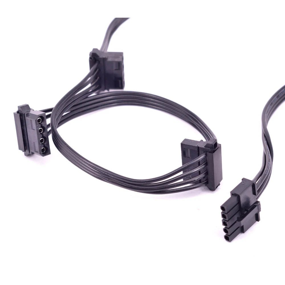 5 контактный 3 портовый периферийный 4 кабель питания Molex IDE для охладителя Master 80 Plus