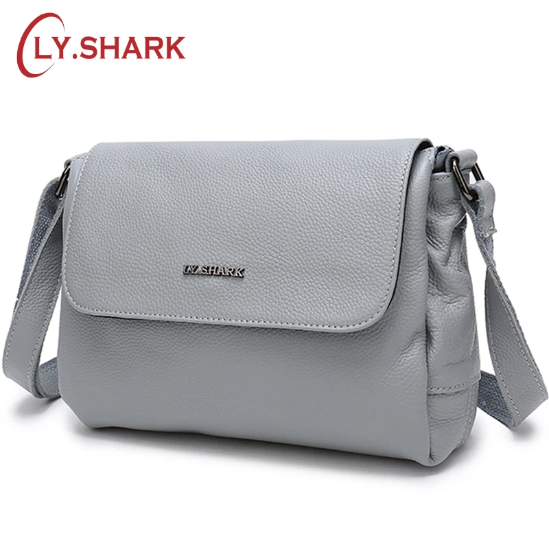 LY. SHARK женские сумки для женщин 2018 сумка на плечо через из натуральной кожи