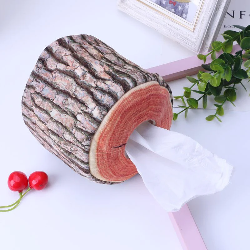 Новая имитация коры дерева коробка для салфеток кухонное украшение для дома держатель для салфеток чехол для карт чехол для салфеток держатель для автомобиля коробка для салфеток