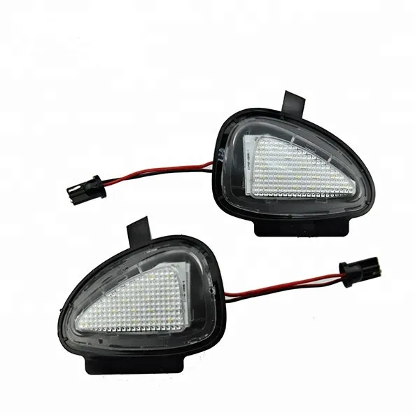 2x автомобильные аксессуары светодиодные передние зеркальные фары 6500 k