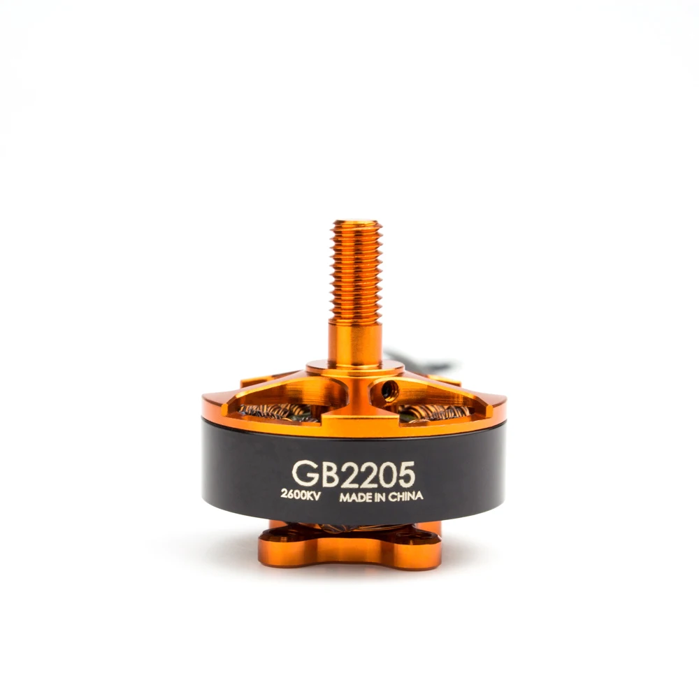 Официальный бесщеточный двигатель Emax мотор GB2205 Excelvan CW для FPV RC дрона-черный 2600KV |
