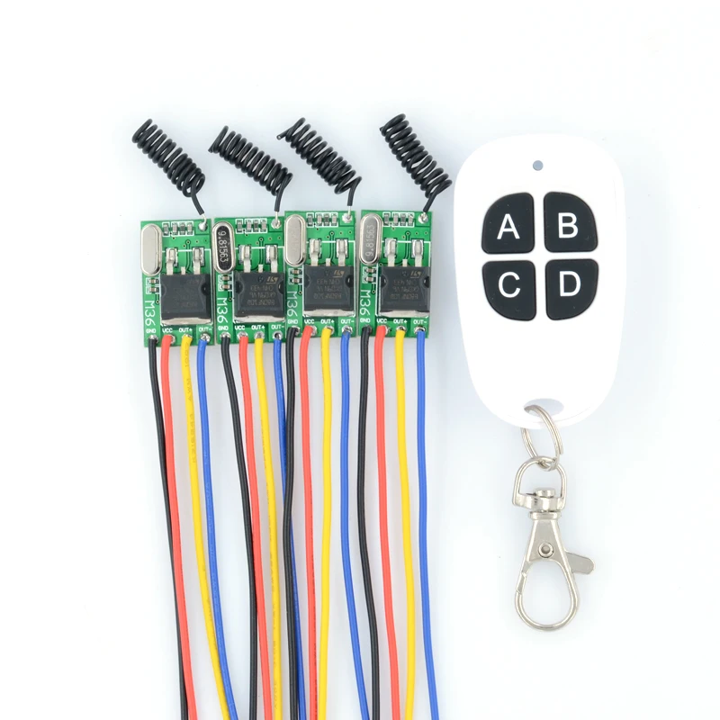 DC6V 36V 6 V 7 4 8 9 12 24 16 28 36 PCS беспроводные переключатели дистанционного управления 315 Mhz