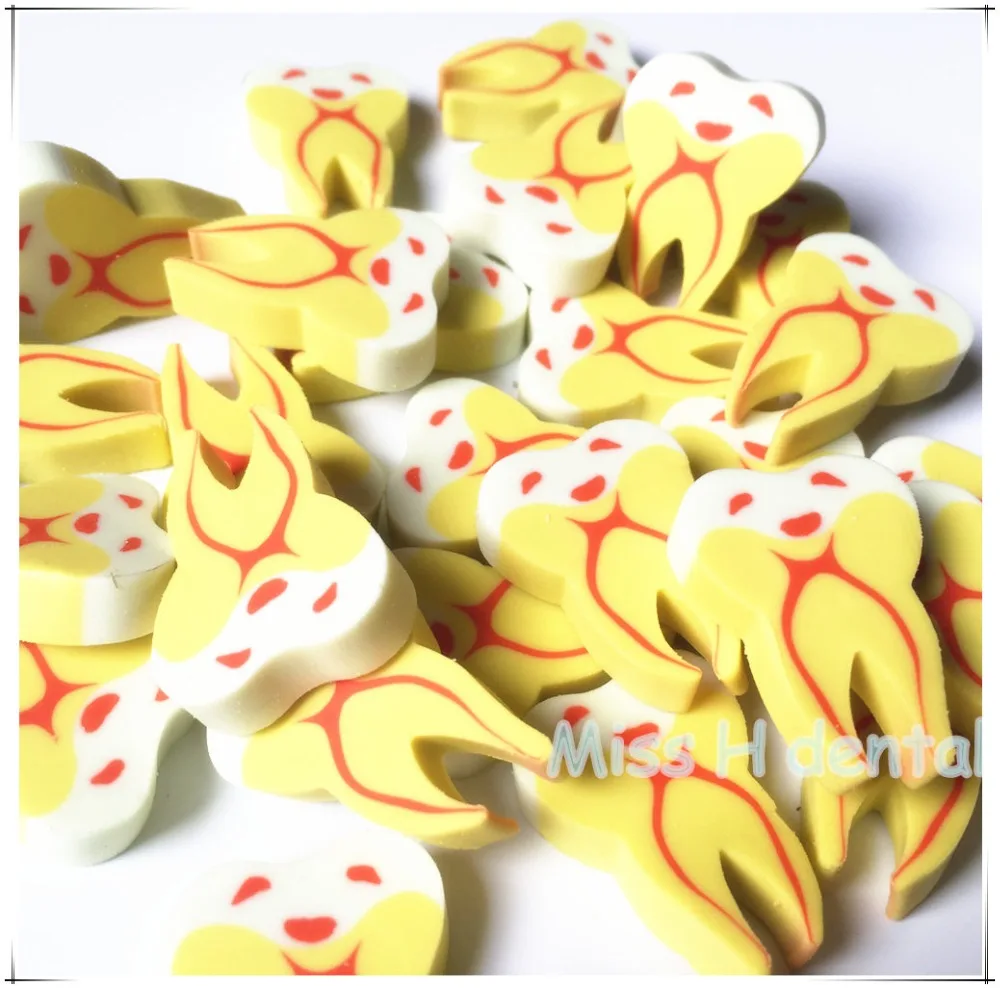 50 шт. креативный Подарочный ластик для зубов в стоматологической клинике