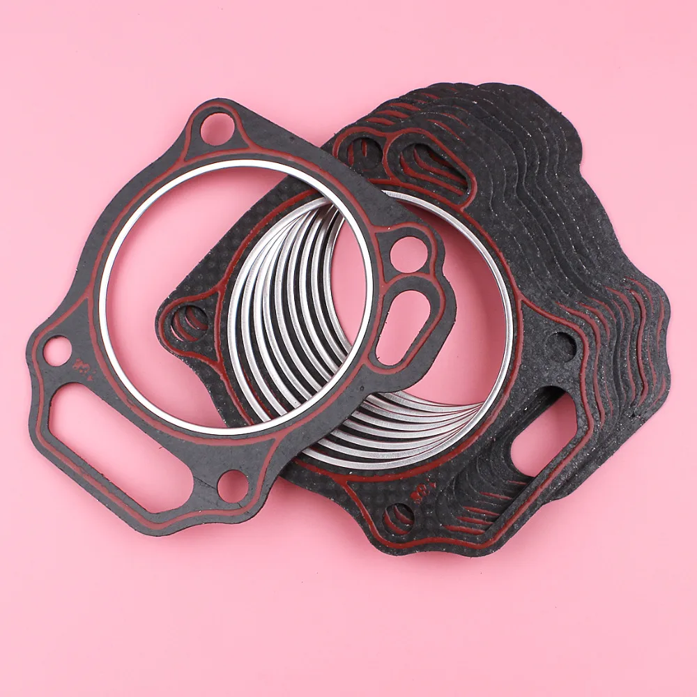 

Прокладка головки цилиндра 10 шт./лот для Honda GX390 13HP GX 390, деталь двигателя 12251-ZF6-W00