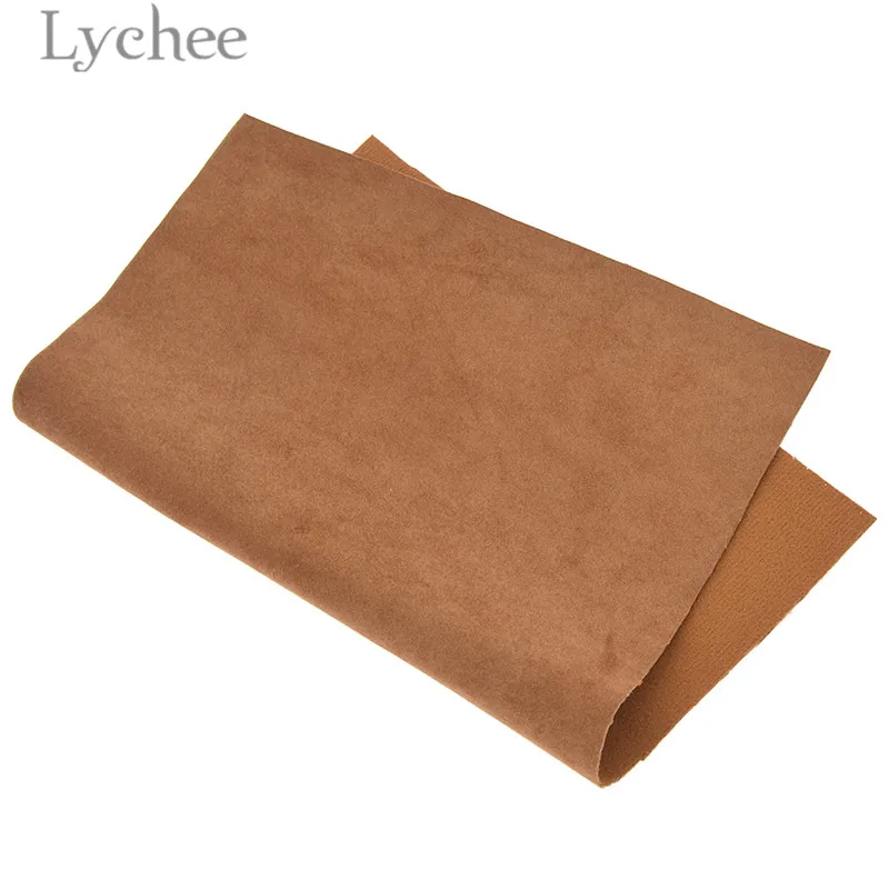 Lychee Life 29x21 см A4 бархат искусственная кожа ткань высокое качество сплошной цвет