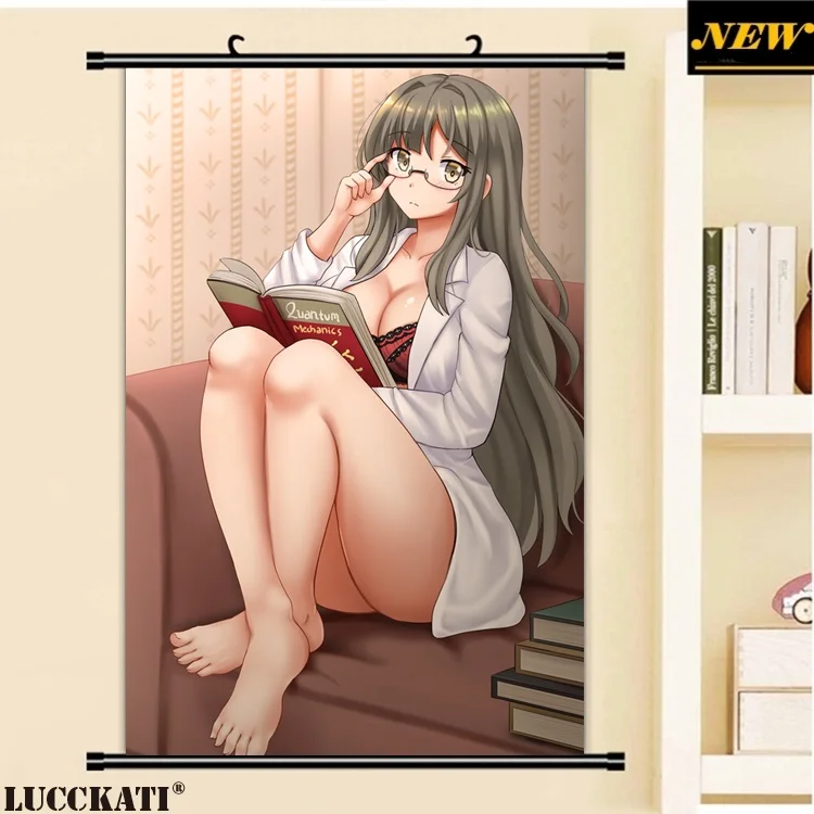 40X60 см, серия Seishun Buta Yarou, животные, заячьи уши, каплей лоли, мультфильм, аниме, Настенная картина, плакат, прокрутка, Картина на холсте