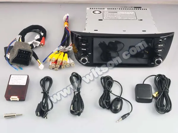 WITSON Android 9 0 4 Гб ОЗУ + 32 FLASH 8 Восьмиядерный автомобильный DVD плеер для FIAT LINEA NEW/ GRANDE