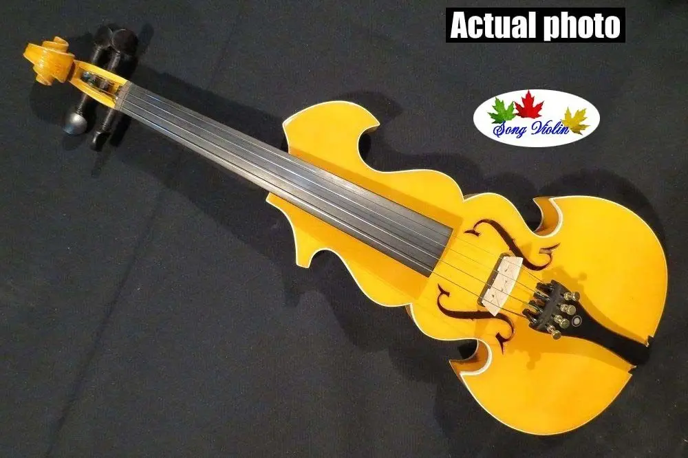 

Твердая древесина лучшая модель 4/4 электрическая скрипка + акустическая скрипка