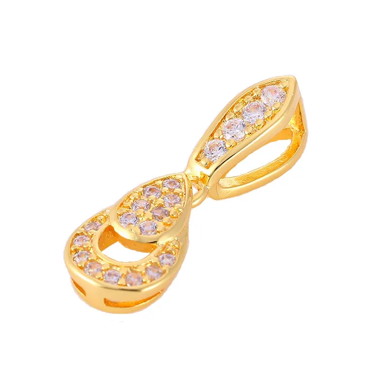 

New Fashion Micro Pave Jewelry Shining Zircon Charms For Bracelets Necklaces Diy Crafts Wholesale Clasp Jewelry Findings Bijoux